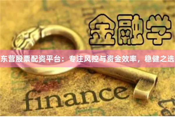东营股票配资平台:专注风控与资金效率,稳健之选